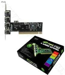 کارت مبدل PCI to USB وینتک USK-25 5 Port USB 2.0 Controller30069thumbnail